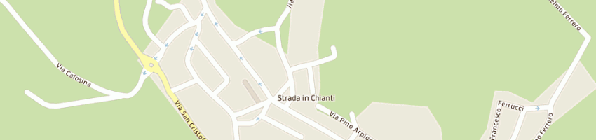 Mappa della impresa chellini luciano a GREVE IN CHIANTI