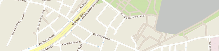Mappa della impresa emmesse acconciature snc a BOLOGNA