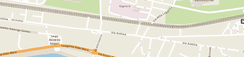 Mappa della impresa legatoria industriale (srl) a FIRENZE