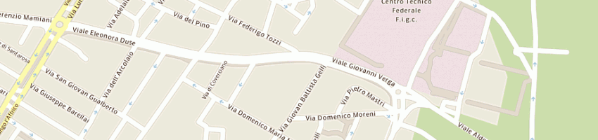 Mappa della impresa pasticceria vittoria di longobardi franco a FIRENZE