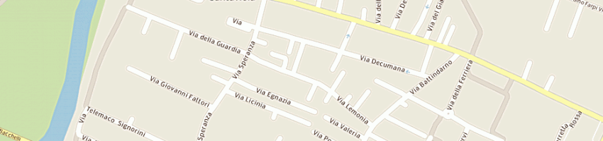 Mappa della impresa zoccadelli mirco a BOLOGNA