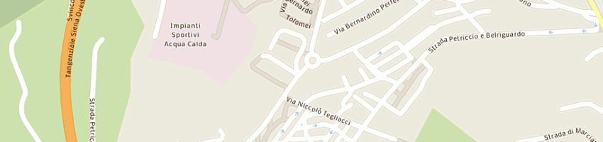 Mappa della impresa aleste snc a SIENA