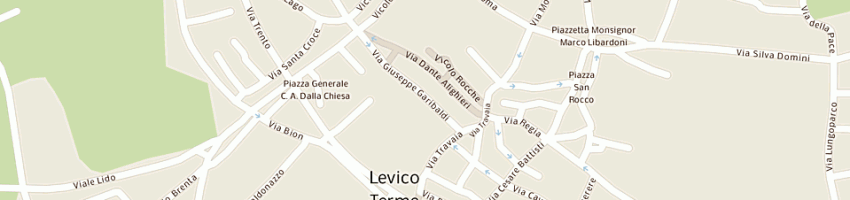Mappa della impresa moda carpi (sas) a LEVICO TERME