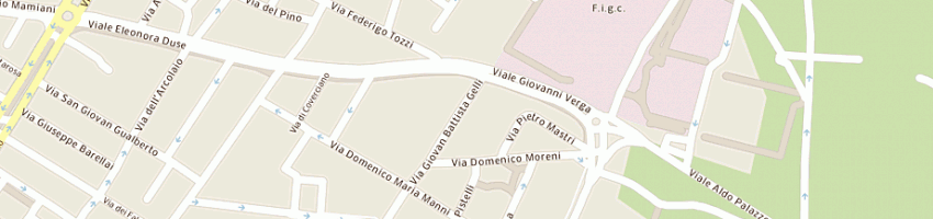 Mappa della impresa studio tredici a FIRENZE