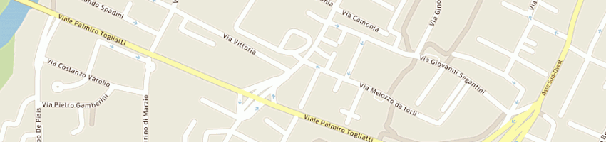 Mappa della impresa tarozzi giuseppe a BOLOGNA