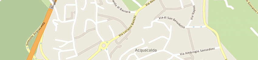 Mappa della impresa cus siena asd a SIENA