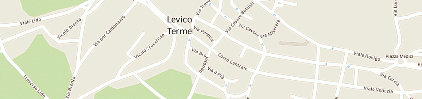Mappa della impresa libardi sergio e c snc a LEVICO TERME