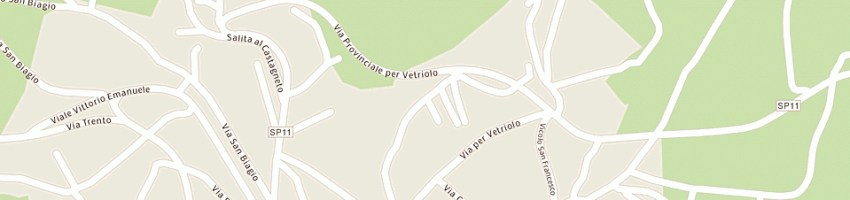Mappa della impresa albergo hotel terminus a LEVICO TERME