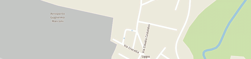 Mappa della impresa toscano antonia a CALDERARA DI RENO
