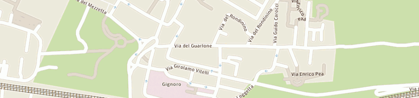 Mappa della impresa rettori giacomo a FIRENZE