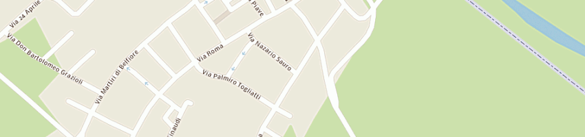 Mappa della impresa farmacia ss pietro e paolo di longhini dssa paola e c (snc) a SERMIDE