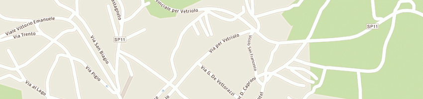Mappa della impresa garollo lodovico a LEVICO TERME