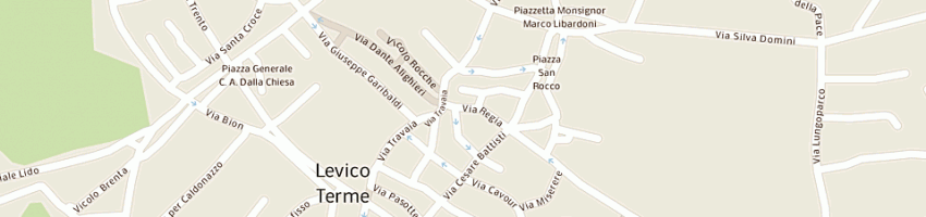 Mappa della impresa worldtel telefonia di menegoni raffaella e c snc a LEVICO TERME