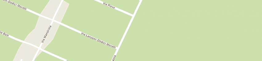 Mappa della impresa souvenir di cavicchi alberto a CENTO