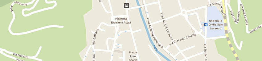 Mappa della impresa buseta e boton lina a VALDAGNO