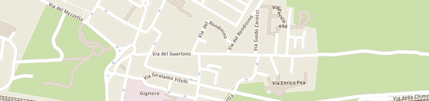 Mappa della impresa carangelo giuseppe vincenzo a FIRENZE