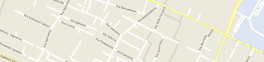 Mappa della impresa consoli benito a BOLOGNA