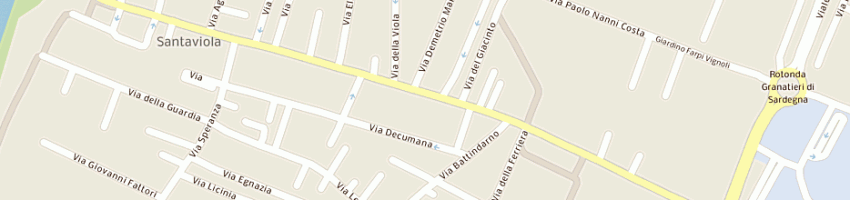 Mappa della impresa piana maria a BOLOGNA