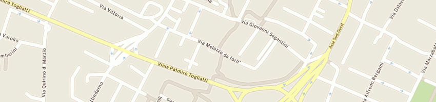 Mappa della impresa flash di rocca g a BOLOGNA