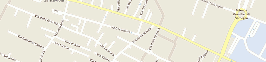 Mappa della impresa de castro ercole a BOLOGNA