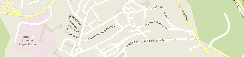 Mappa della impresa gaudini francesco a SIENA