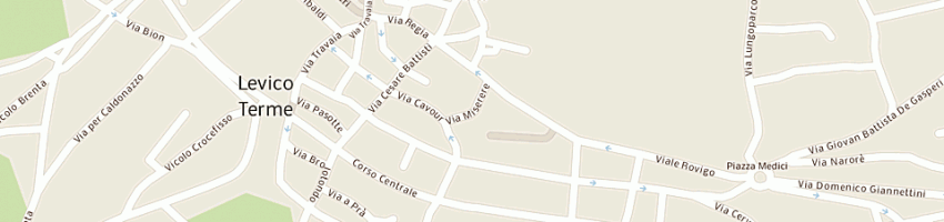 Mappa della impresa berghof di nucca silva a LEVICO TERME