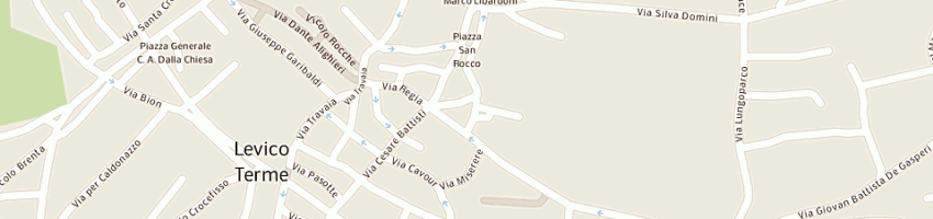 Mappa della impresa paoletti lorenzo a LEVICO TERME