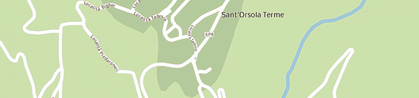 Mappa della impresa antenna nord telecomunicazioni srl a SANT ORSOLA TERME