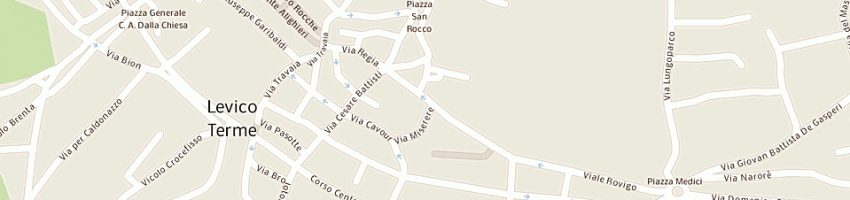 Mappa della impresa furlani snc di furlani alessandro e c a LEVICO TERME