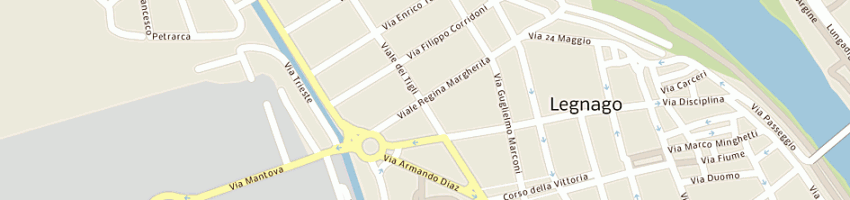 Mappa della impresa raisa valentina a LEGNAGO