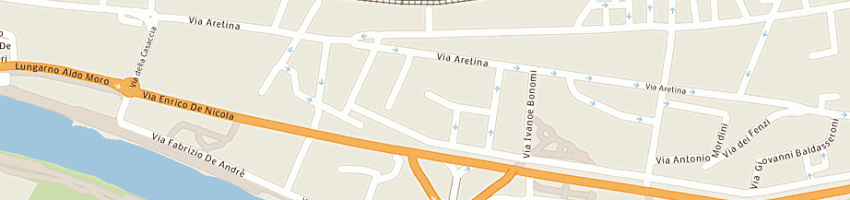 Mappa della impresa mencucci stefano a FIRENZE