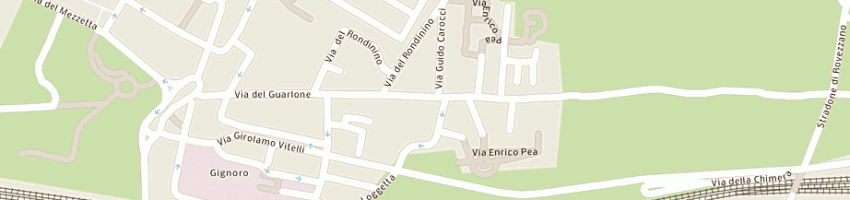 Mappa della impresa ceramics di ceccarelli giancarlo a FIRENZE