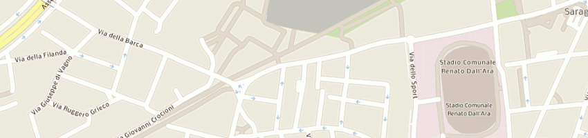 Mappa della impresa omega fiori di scalambra stefania a BOLOGNA