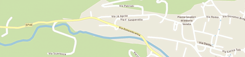 Mappa della impresa ar co grafica a TORREBELVICINO