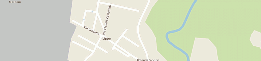 Mappa della impresa cremonini guerrino a CALDERARA DI RENO