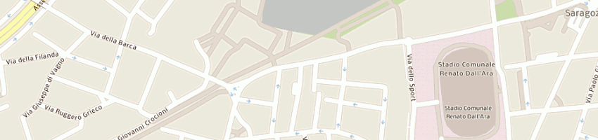 Mappa della impresa omega fiori di scalambra stefania a BOLOGNA