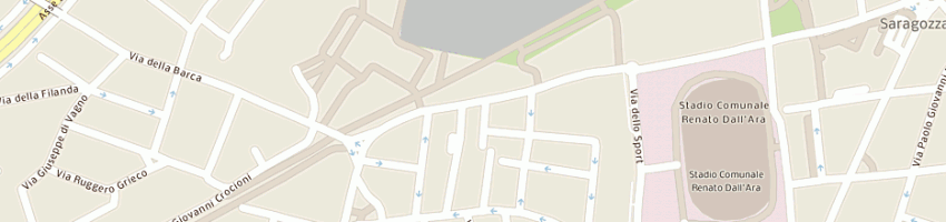 Mappa della impresa brucris di bugane' bruna e zecchi cristina snc a BOLOGNA