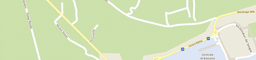 Mappa della impresa burger georg a BOLZANO