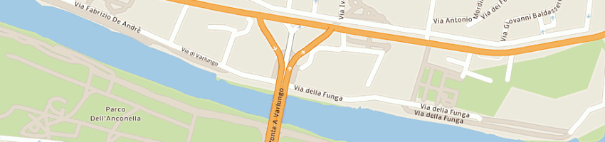 Mappa della impresa mef srl a FIRENZE