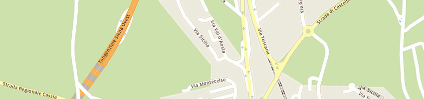 Mappa della impresa laboratorio geotecnologico chiantini e c sas a MONTERIGGIONI