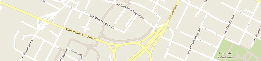Mappa della impresa lodi alberto a BOLOGNA