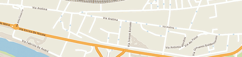 Mappa della impresa geodinamica studio geologico associato a FIRENZE