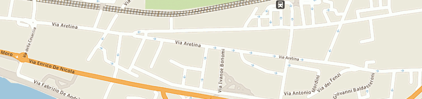 Mappa della impresa farmacia comunale n 9 a FIRENZE