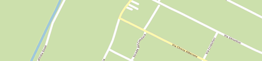Mappa della impresa villani marco a CENTO