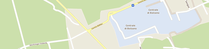 Mappa della impresa croce rossa a BOLZANO