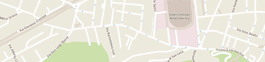 Mappa della impresa ferramenta fuzzi primo - snc di flavio e floriano fuzzi e c a BOLOGNA