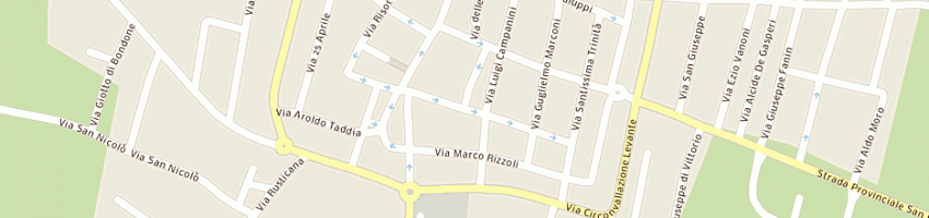 Mappa della impresa archiforma sas dell'architetto baldini vittorio e c a PIEVE DI CENTO