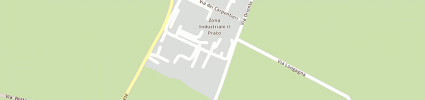 Mappa della impresa vendrame snc verniciatura industriale di vendrame cristian e patriz a CASTELLO D ARGILE