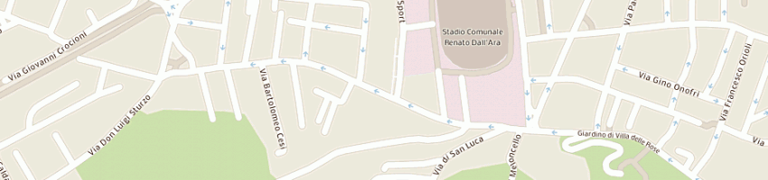 Mappa della impresa l'alimentari di crescenzo lucia a BOLOGNA