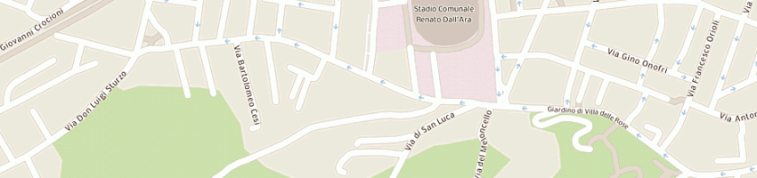 Mappa della impresa edilparco srl a BOLOGNA
